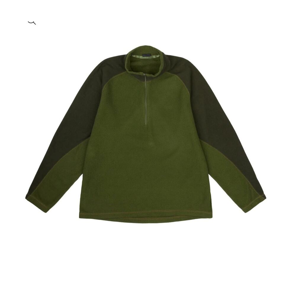 Patagonia Men’s Capilene 3 1/4 Zip Pullover Green Size XL Performance Top